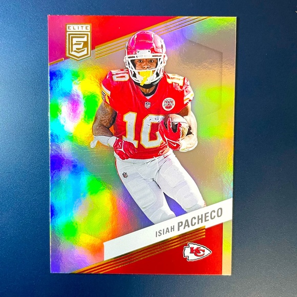 Isiah Pacheco 2023 Panini Donruss Elite Kansas City Chiefs - Picture 1 of 2